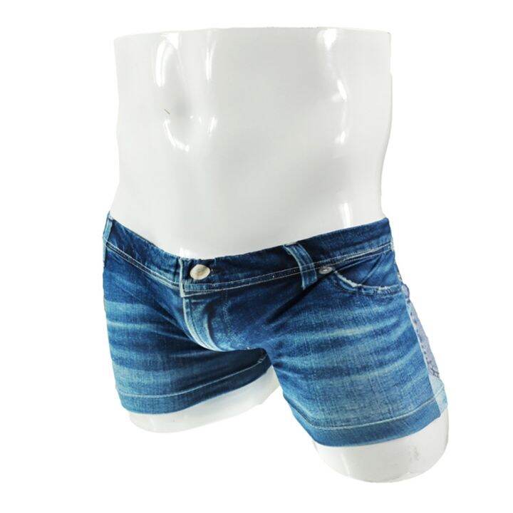 cw-men-big-silk-denim-printed-shorts-fake-jean-briefs-male-bulge-underpants