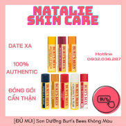 HCMĐỦ MÙI Son Dưỡng Burts Bees Không Màu Lip Balm