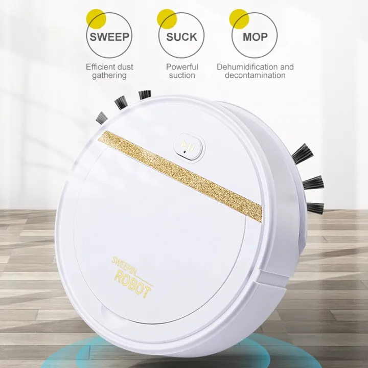 Intelligent Vacuum Cleaner for home Sweeping Robot 2 in 1 Low Noise