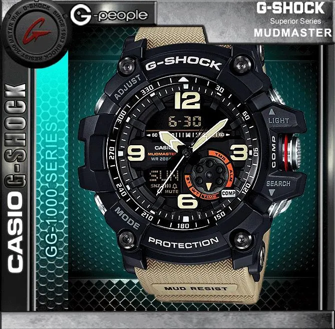 CASIO G-SHOCK GG-1000-1A5DR / GG-1000-1A5 / GG-1000 MUDMASTER 