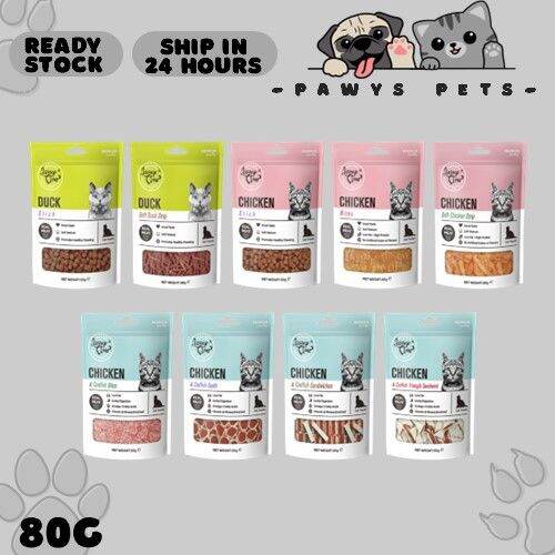 Jerky Time Cat Treat / Cat Snack 80G Chicken / Beef / Cat Jerky