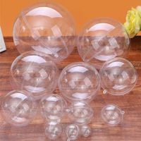 【CW】 20 Balls Baubles Transparent Fillable Plastic Wedding Garden Hanging Decoration