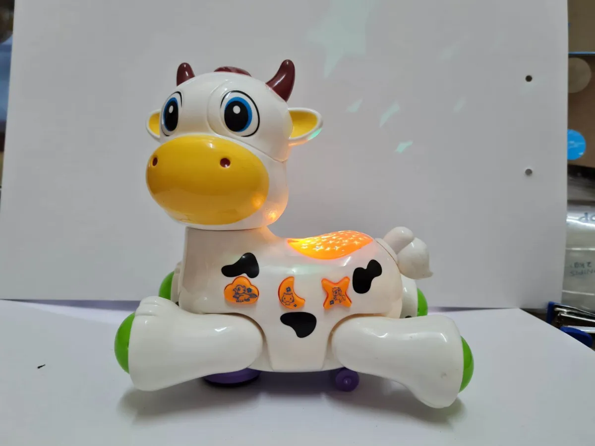 Battery operated light and sound cartoon cow | Lazada Battery operated light and sound cartoon cow | Lazada