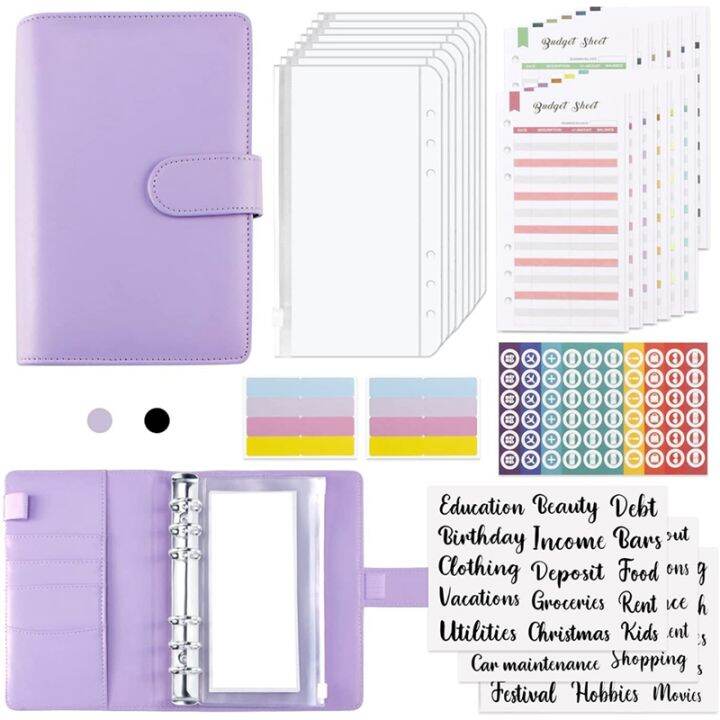 Budget Binder,Money Organizer Cash Envelopes for Budgeting, Budget ...