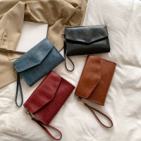 Vintage Female Envelope Bag Solid Color Creative Evening Party Small Handbags Day Clutch Casual Ladies Small Purse