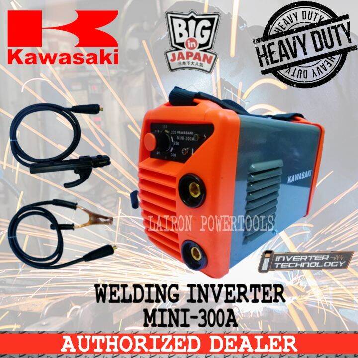 KAWASAKI Inverter MINI Welding Machine 300AMP MINI300A Lazada PH