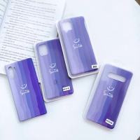 เคส Oppo เนื้อด้านกำมะหยี่ สายรุ้งม่วง A15 A31 A3s A37 A1K A53 A57 A7/A5s/F9/A12 A59 A71 A73 A83 A92 A93 A5 2020/A9 2020 F7 F11pro Reno3pro Reno4 Reno2F R9S Realme5/5i/C3/6i RealmeC15/C12 RealmeC17/7i