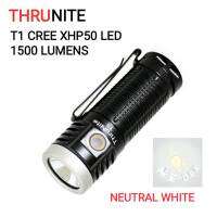 ไฟฉาย ThruNite T1 CREE XHP50 1500LM แถมแบตเตอรี่​ ชาร์จ​ USB​ ในตัวไฟฉาย ท้ายเป็นแม่เหล็ก