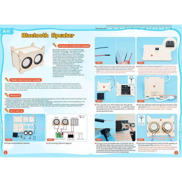 diy-wireless-bluetooth-speaker-module-diy-bluetooth-speaker-making-model-electronic-science-experiment-production-kit