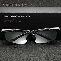 VEITHDIA แว่นตากันแดด อลูมิเนียม โพลาไรซ์ เหมาะใส่เล่นกีฬา สำหรับผู้หญิงและผู้ชาย