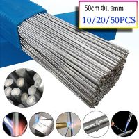 10/20/50pcs Aluminum Welding Rod 1.6mm Brazing Low Temperature Aluminum Solder Soldering Rod No Need Solder Powder Hand Tool Parts  Accessories