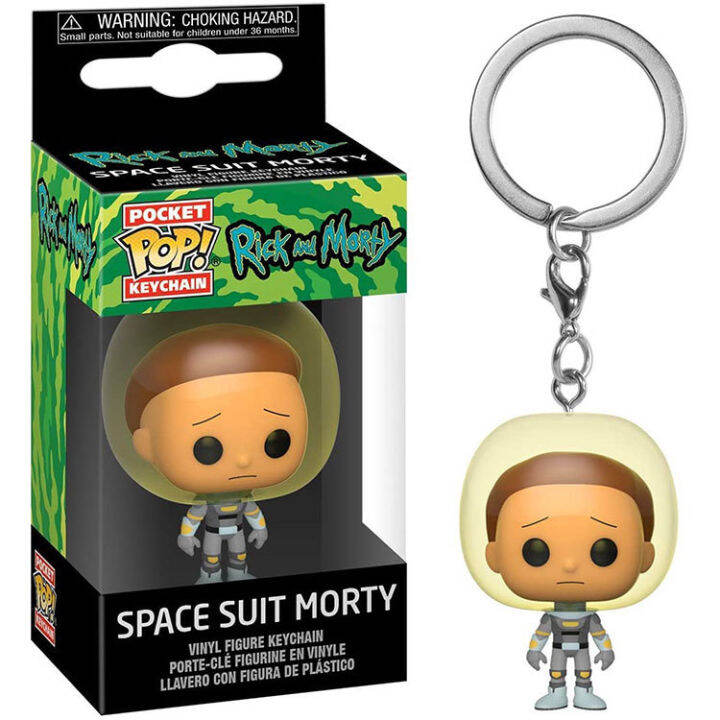 pop1ชิ้น-funko-pop-space-suit-rick-morty-พวงกุญแจจี้4ซม