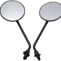 20212pcs 8mm10mm Universal Motorcycle Round Side Back View Mirror motorbike Side Mirrors e-bike Scooter Rearview