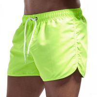 【CW】 Men  39;s Shorts Drying Swimwear Movement Surfing Breechcloth Short Pants Man Scanties