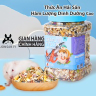 Đồ ăn chuột hamster hãng JONSANTY ngũ cốc hải sản Thức ăn vỗ béo hamster thumbnail