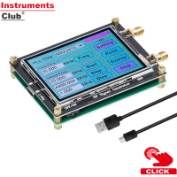 Instruments MAX2870เครื่องกำเนิดสัญญาณ23.5MHz-6000MHz PLL ความถี่สัมผัสหน้าจอ LCD จอแสดงผลวิทยุความถี่แหล่งสัญญาณ PC ซอฟต์แวร์ควบคุม