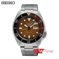 NEW SEIKO 5 SPORTS AUTOMATIC  "Skeleton Style"  นาฬิกาข้อมือผู้ชาย สายสแตนเลส รุ่น  SRPJ45K1 / SRPJ47K1