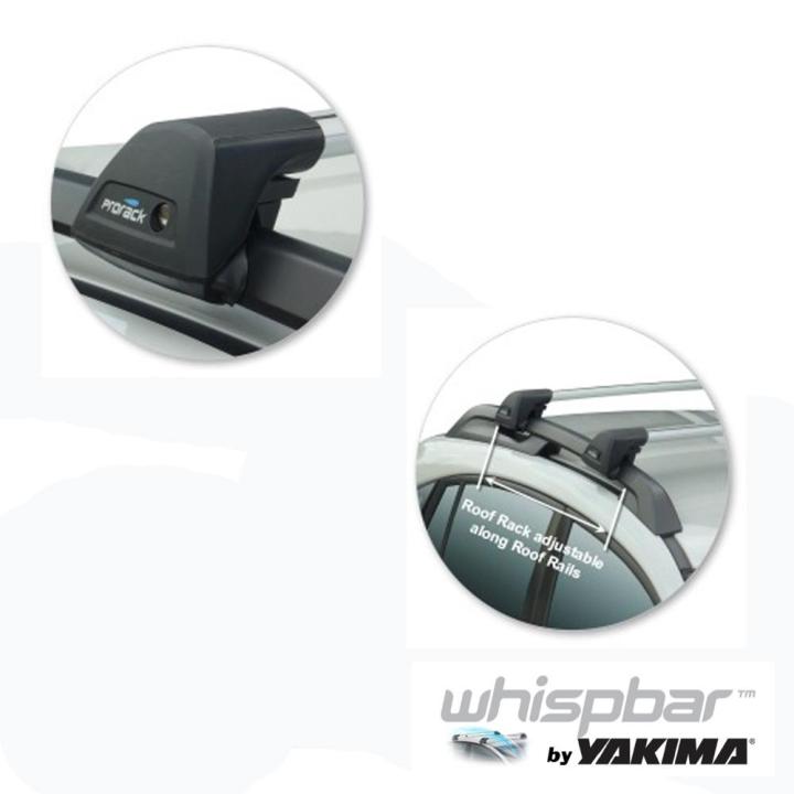 yakima-whispbar-roof-rack-subaru-xv-แร็คหลังคาตรงรุ่น-subaru-xv