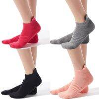 【YD】 Socks Sport Thick Cushion Non-slip Compression Cotton Ballet Floor Ankle