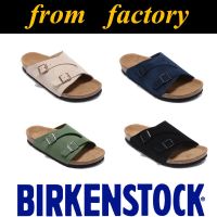 2024New BirkenstockII Zurich mens and womens button sandals beach shoes