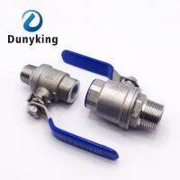 【hot】☸▩ஐ  External thread to internal 304 2P Port With Vinyl Handle Thread Valves