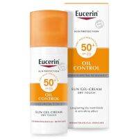 Eucerin เจลกันแดดสำหรับผิวมันที่เป็นสิวและ SPF50 50มล.