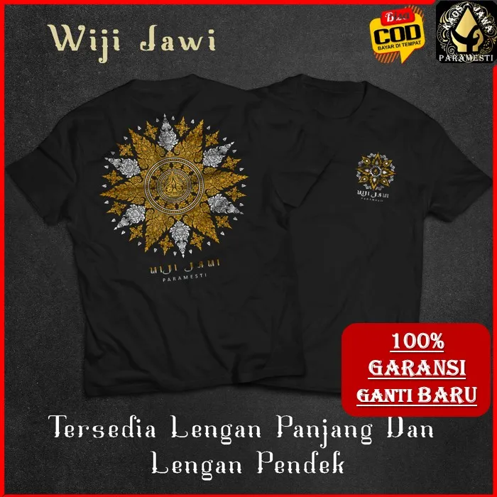 Kaos Baju Wayang Aksara Jawa Pria Kaos Distro Lengan Panjang Jumbo