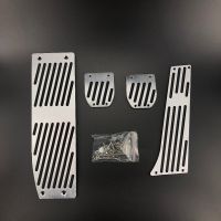 Hans1 Fashion Silver/Black Alloy Car Pedals Rest X1 E30 E36 E39 E46 E87 E90 E91 E92 E93 Car-Styling accessories