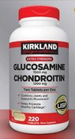 Exp: 06/25 Kirkland Glucosamine HCI 1500mg Chondroitin 1200mg 220Tablets