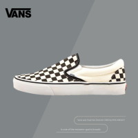 รองเท้าผ้าใบ VANS OLD SKOOL SLIP ON สำหรับผู้ชายและผู้หญิง V050/055 - แบบเดียวกันในห้างสรรพสินค้า