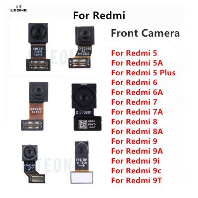 กล้องเซลฟี่ด้านหน้าสําหรับ Xiaomi Redmi 7 7A 8 8A 9 9A 9C 9T 5 Plus 5A 6 6A โมดูลกล้องด้านหน้าชิ้นส่วนมุมมองหันหน้าไปทางขนาดเล็กดั้งเดิม