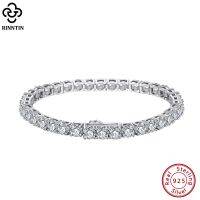 【hot】№❈  Rinntin Tennis 925 Sterling 2/3/4mm for Luxury Chain Jewelry SB128