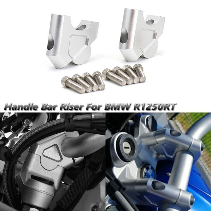 Motorcycle Handle Bar Riser Clamp Extend Handlebar Adapter Mount For ...