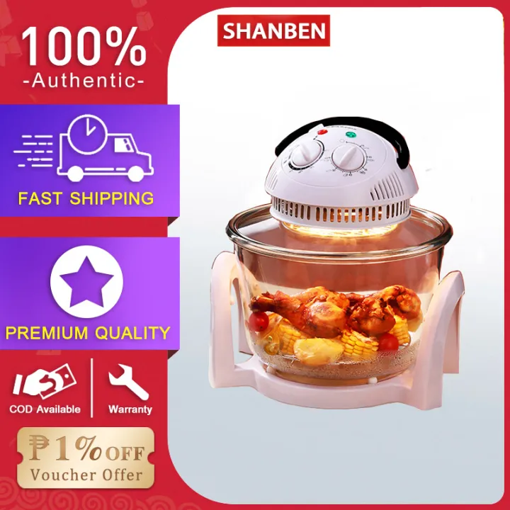 【New Arrival】SHANBEN New Smart Lightwave Oven 12 Multifunctional Oil ...