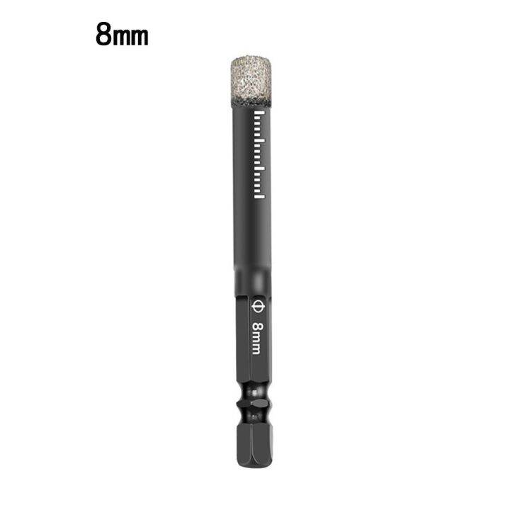 Hex Diamond Dry Vaccum Brazed Long Life Drilling Dry Drilling Without