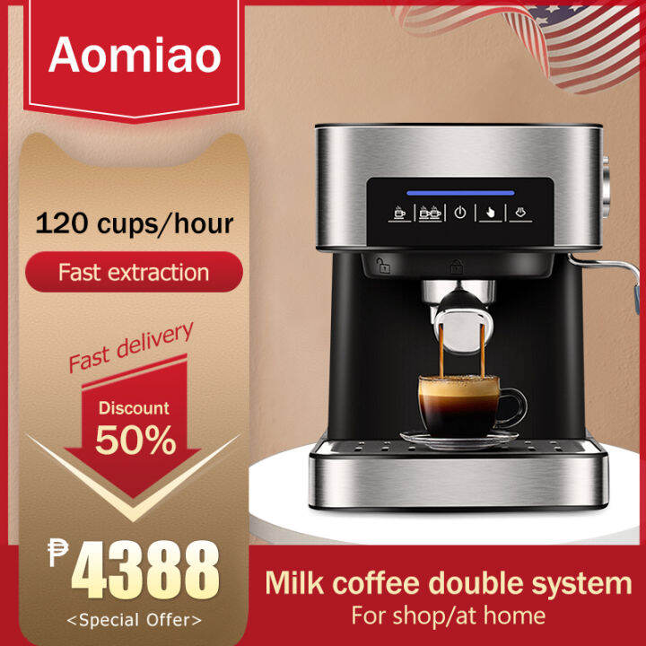 Espresso coffee machine Small coffee machine Semiautomatic coffee