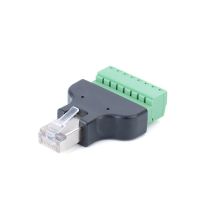 RJ45ตัวเชื่อมสายเคเบิลเครือข่ายต่อสายเคเบิลเครือข่ายโมดูลแบบหัวโมดูลสายเคเบิลแบบคริสตัลสายอะแดปเตอร์แบบคงที่และยาวขึ้น