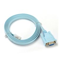 USB Console Cable RJ45 Cat5 Ethernet To Rs232 DB9 COM Port Serial Female Rollover Routers Network Adapter Cable 1.8M