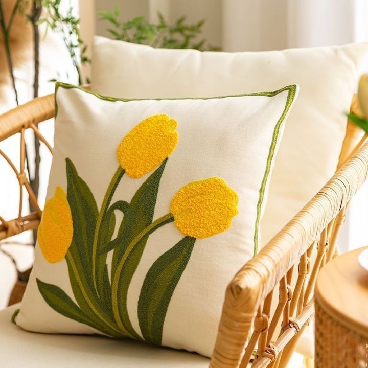 sales-tulip-removable-pillowcase-45x45-new-flower-pillow-living-room-sofa-cushion
