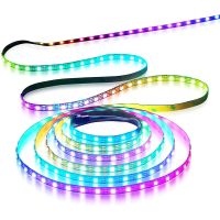 WS2812B Smart ARGB LED Strip ws2812 IC DC 5V 30/60/144leds/m Led Pixel Strip Light Individually Addressable Smart RGB tape lamp