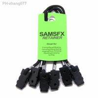 SAMSFX Fishing 3pcs x Cap Eyewear Retainer Hat Leash Windy Clip Holder Black Nylon Cord Strap and Plastic Windproof Clips