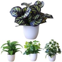 Artificial Foliage Plant Potted Bonsai Party Mall Market Desktop Office Hotel Garden Decor Home Decoration