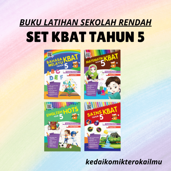 Buku Latihan Sekolah Rendah Tahun 5 | Set KBAT Tahun 5 | Lazada