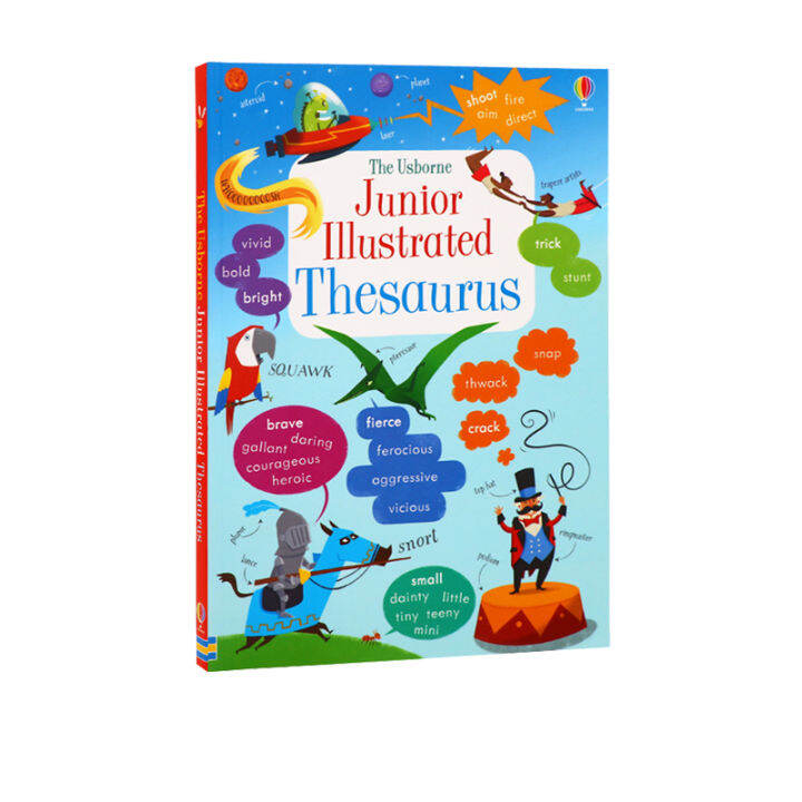 English original junior illustrated thesaurus synonyms similar words vocabulary memory methods