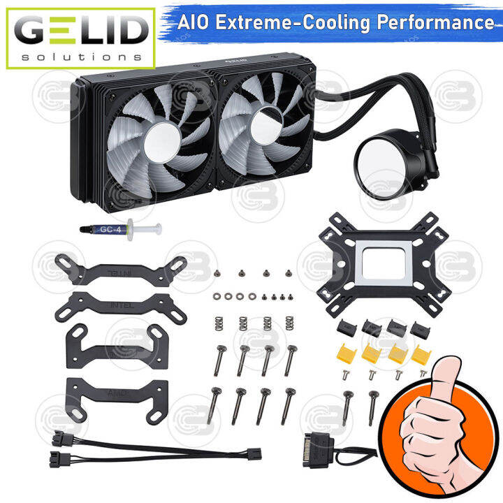 coolblasterthai-gelid-liquid-240-high-performance-liquid-cooling-ประกัน-5-ปี