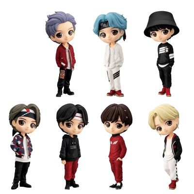 ขนาดใหญ่15ซม. BTS TinyTAN Bangtan Boys หุ่น PVC ของเล่นน่ารัก KPOP Star กลุ่ม A.R.M.Y หุ่นแอคชั่นตุ๊กตาของขวัญสำหรับเด็กผู้หญิง