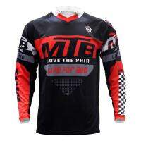 ใหม่เย็น MTB ดาวน์ฮิลล์ย์รถจักรยานยนต์ย์จักรยานท็อปส์การแข่งขันการแข่งขันการออกกำลังกายระบายอากาศแขนสั้น Q