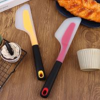 1Pc Translucent Cake Cream Spatula Non Stick Omelette Spatula Butter Scraper Flour Mixing Baking Tool Pastry Scraper