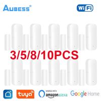 【LZ】❀  Aubess Tuya WiFi Smart Door Sensor Smart Home Door Open/Closed Detectors Window Sensor SmartLife Works With Google Home Alexa