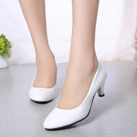 2023 Female Pumps Nude Shallow Mouth Women Shoes Fashion Office Work Wedding Party Shoes Ladies Low Heel Shoes Woman Autumn